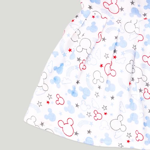 Image of Kidbea Baby Girl Dresses | Muslin Frock for Girls Summer Wear | Soft Breathable Cute Printed Frock with Tie-Up Closure