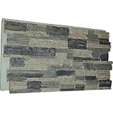 Ekena Millwork 48 5/8'W x 24 3/4'H x 1 1/4'D Cascade Stacked...