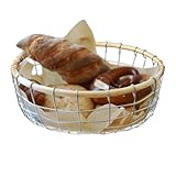 Stockage durable : fabriquée en fil métallique fiable et en fil métallique, cette corbeille à fruits offre un moyen solide et fiable de stocker vos fruits et garantit qu'elle durera des années grâce à sa conception résistante à l'usure
