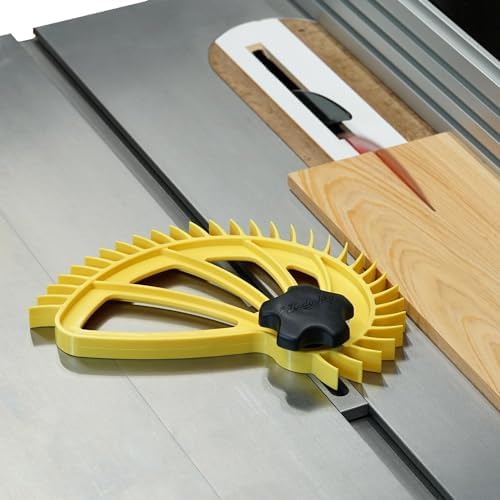 Hedgehog Spiral Featherboard - for Table Saws and Router Tables | Prevents Kickback for Improved Safety | One-Knob Setup