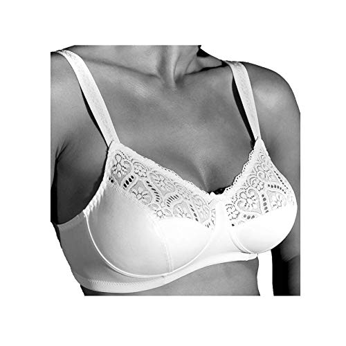 GIOSEmbroidered cotton and lycra bra art. 973