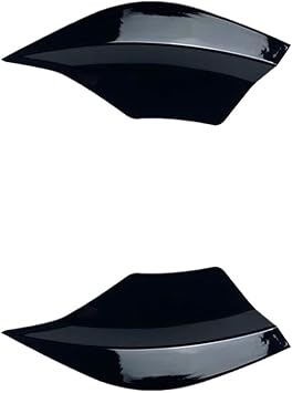 For Mercedes For Benz A Class W176 A180 A200 A45 2013-2018 AMG Rear Bumper Cornerite Side Diffuser Splitter Lip Spoiler FIXCORGloss Black