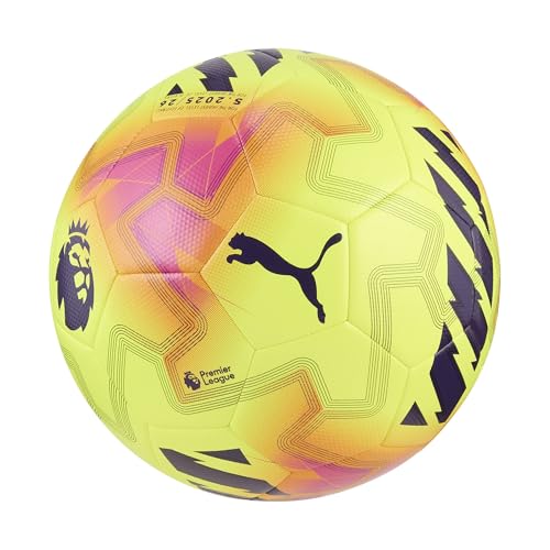 PUMA Orbita Cup Premier League 2025/26 Football Lights 5 Fluo Yellow-multicolor