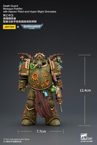Image of JOYTOY Warhammer 40k Death Guard 2PCS 1 /18 Action Figure
