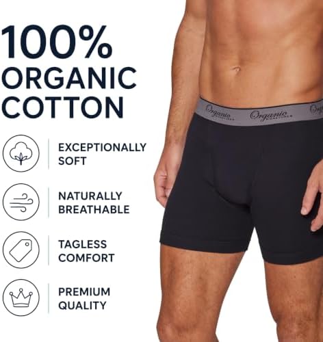Organic Signatures 복서 브리프, 100% 유기농 면 — 사진 2