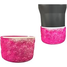 Silicone Boot Tumbler Protective Silicone Boot Boots for Stanley Glass Bottle Protector Water Bottles Cute Anti-Slip Sleeve Cover Water Bottles Fits 2.8-2.95" Base