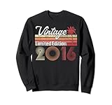 Photo Gallery 2016 6th birthday gift vintage 6 years old limited edition felpa Photo Gallery 2016 6th birthday gift vintage 6 years old limited edition felpa