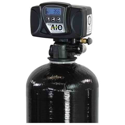 AIS10-25SXT Air Injection Iron, Sulfur, and Manganese Removal Oxidizing Water Filter for Whole House Water Filtration Fleck 5600SXT AIO by Oceanic Water Systems Cover