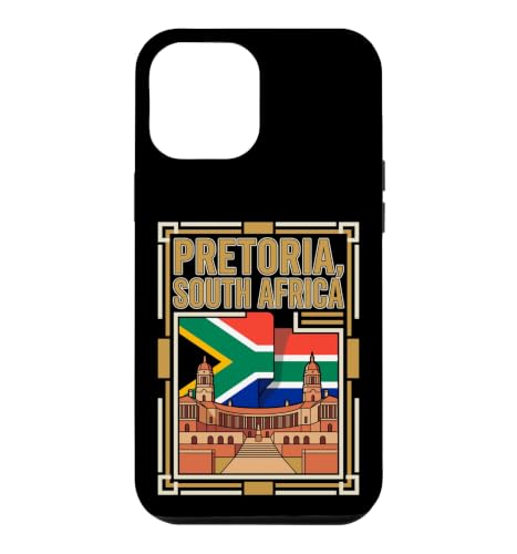Pretoria South Africa Flag Union Buildings Landmark Retro Case for iPhone 12 Pro Max