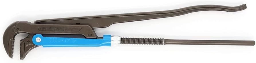 GEDORE Pipe Wrench 85° Angled 76 mm Width Swedish Self-Locking