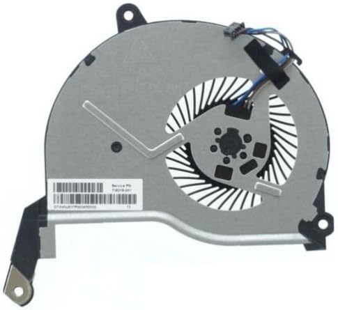 Replacement for HP 732068-001 Laptop CPU Cooling Fan, 4-wire connector, DC 5V, Ampere: 0.5A