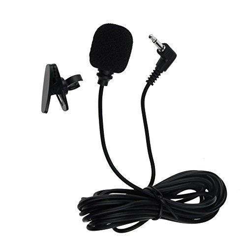 Saiyeeka 3.5mm External Microphone Assembly Mic Car Bluetooth Microphone Mic Assembly for Car Navigation Vehicle Head Enabled Stereo Radio GPS DVD