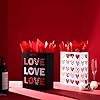 SUNCOLOR 2 Pack 13" Large Valentines Day Gift Bags with Tissue Paper - Image 3