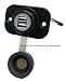 Produktbild Cliff Top 12V Boot Marine Carvans Wasserdichte Steckdose Panel Mount Mount Serie (4 A Magnetschalter USB-Ladegerät)