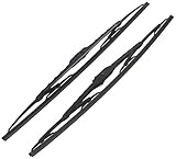 Schlankes, aerodynamisches Design mit symmetrischem Spoiler sorgt für stärkeren Anpressdruck an die Windschutzscheibe