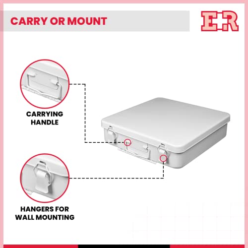 Image of Ever Ready First Aid Metal Case, No.24 - 10 inch x 10 inch x 2.5 inch