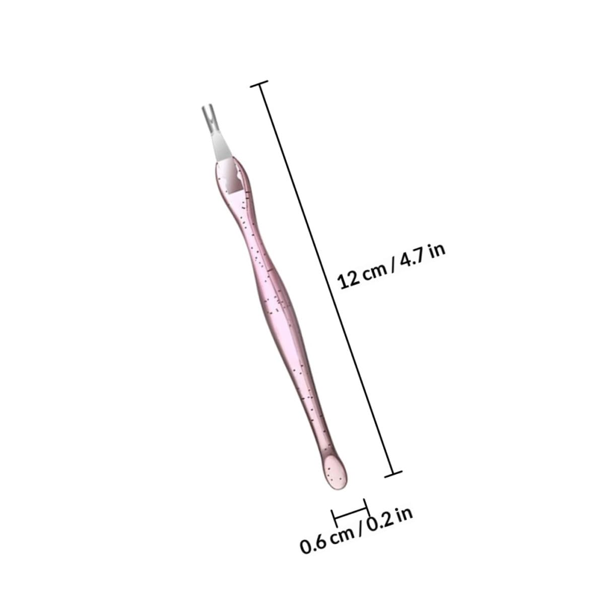 10pcs Nail Art Dead Skin Forks Cuticle Removers Manicure Pedicure Tools Set for Professional Nail Care and Dead Skin Trimming