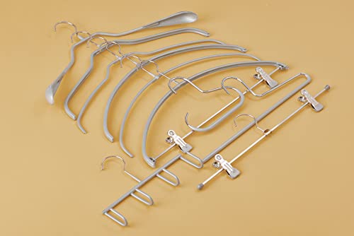 Cintres antidérapants MAWA pour éviter la chute des pulls dans le dressing - 7