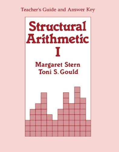 Structural Arithmetic I: Teacher's Guide and Answer Key