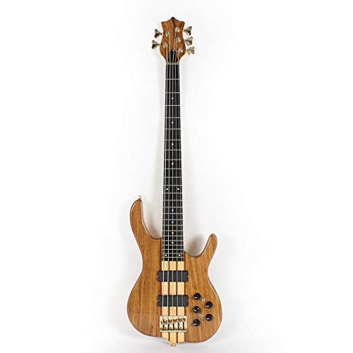 Slfdxdp Electric Guitar Neck Through 5 Five String Electric Bass Guitar Acoustic Steel String Guitars (Color : 1) #TOP23