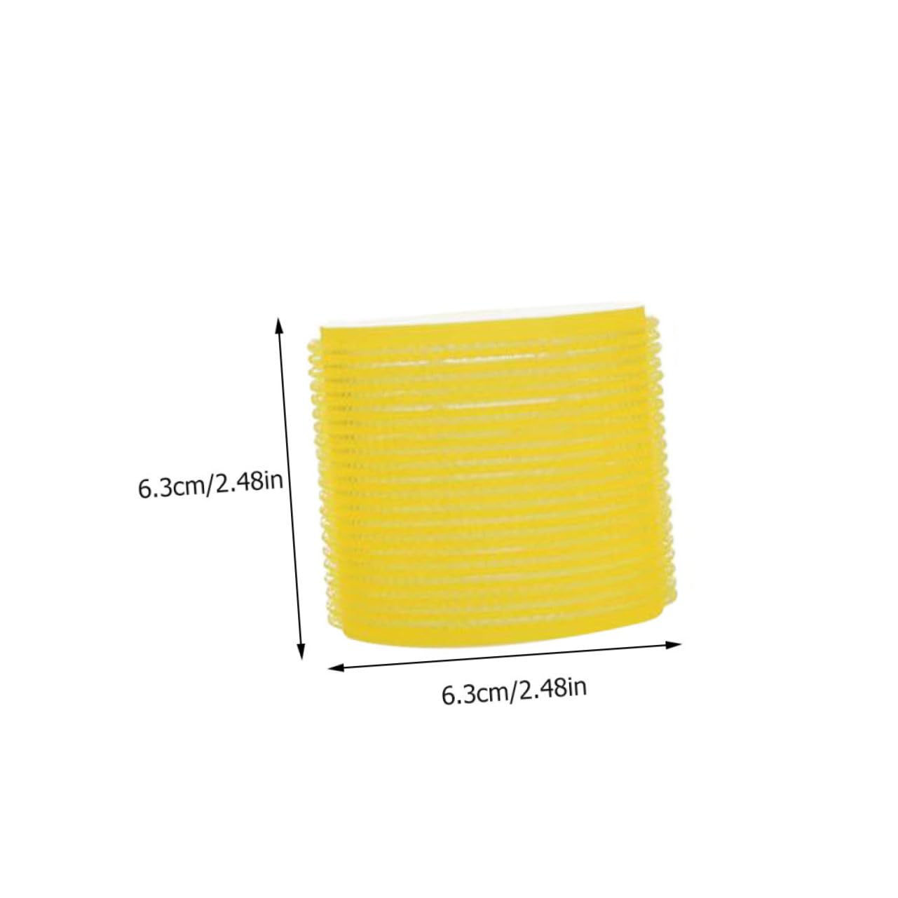 GALPADA 1Set DIY Hair Curler Salon Hair Roller Kit with Clips Random Color Non Heating for Random Color