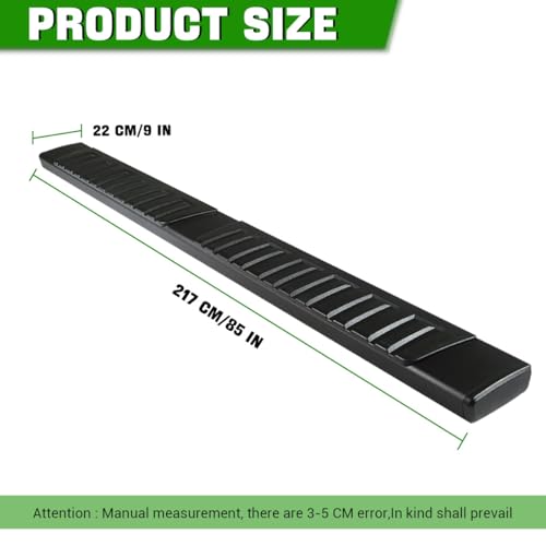 Estribos laterales de aluminio para F-250 1999-2016 miniatura 4