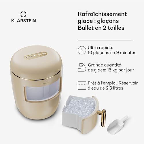Passau Machine À Glaçons 2 Tailles 15 Kg24 H Auto clean - vue 3