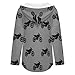 Womens Bodysuit Motorcycle Dirt Bike Black Grey T Shirts Long Sleeve Hoodie V Neck Pullover Tops, 2026