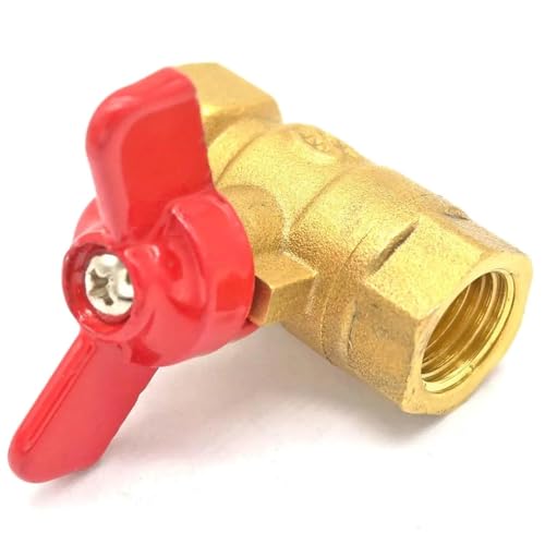 Válvula de bola de latón para eliminar fugas de agua y reparar tuberías con rosca de 1/2 3