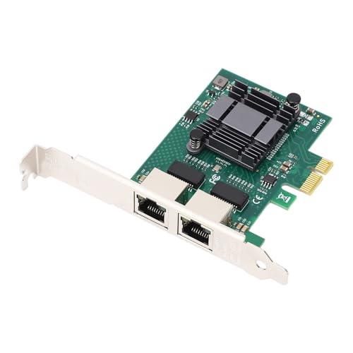 Tarjeta de red Gigabit de doble puerto para chipset 82575 con excelente diseño de disipación de calor para Red Hat Enterprise y Freebsd para computadoras de escritorio miniatura 3