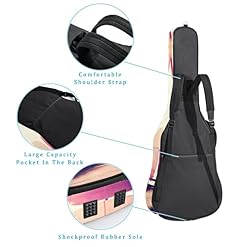 Hondank Housse de protection épaisse en éponge imperméable pour guitare acoustique, électrique, basse, guitare classique… - Les Beatles, Paul McCartney, John Lennon, RIngo Starr, George Harrison Hondank Housse de protection épaisse en éponge imperméable pour guitare acoustique, électrique, basse, guitare classique… – Image 3