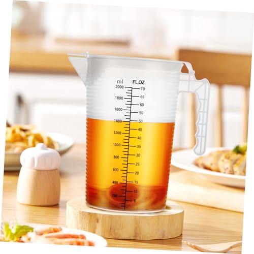 Balde de plástico para loja de chá de leite Jarra de grande capacidade Jarra de chá bolha Jarra de m