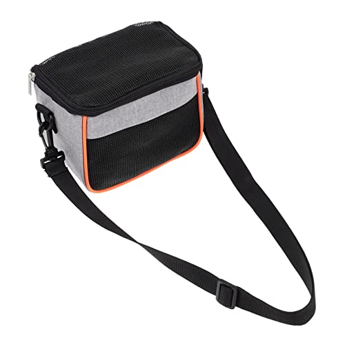 PEPLAYTAL Small Pet Carrier Bag for Hamster Lightweight Oxford Cloth Outdoor Travel Case Breathable Design for Small Animals for Hiking Shopping and Subways