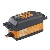 Savox SC-1251MG+ Digital-Getriebe-Servo mit niedrigem Profil, 9 kg, wasserdicht