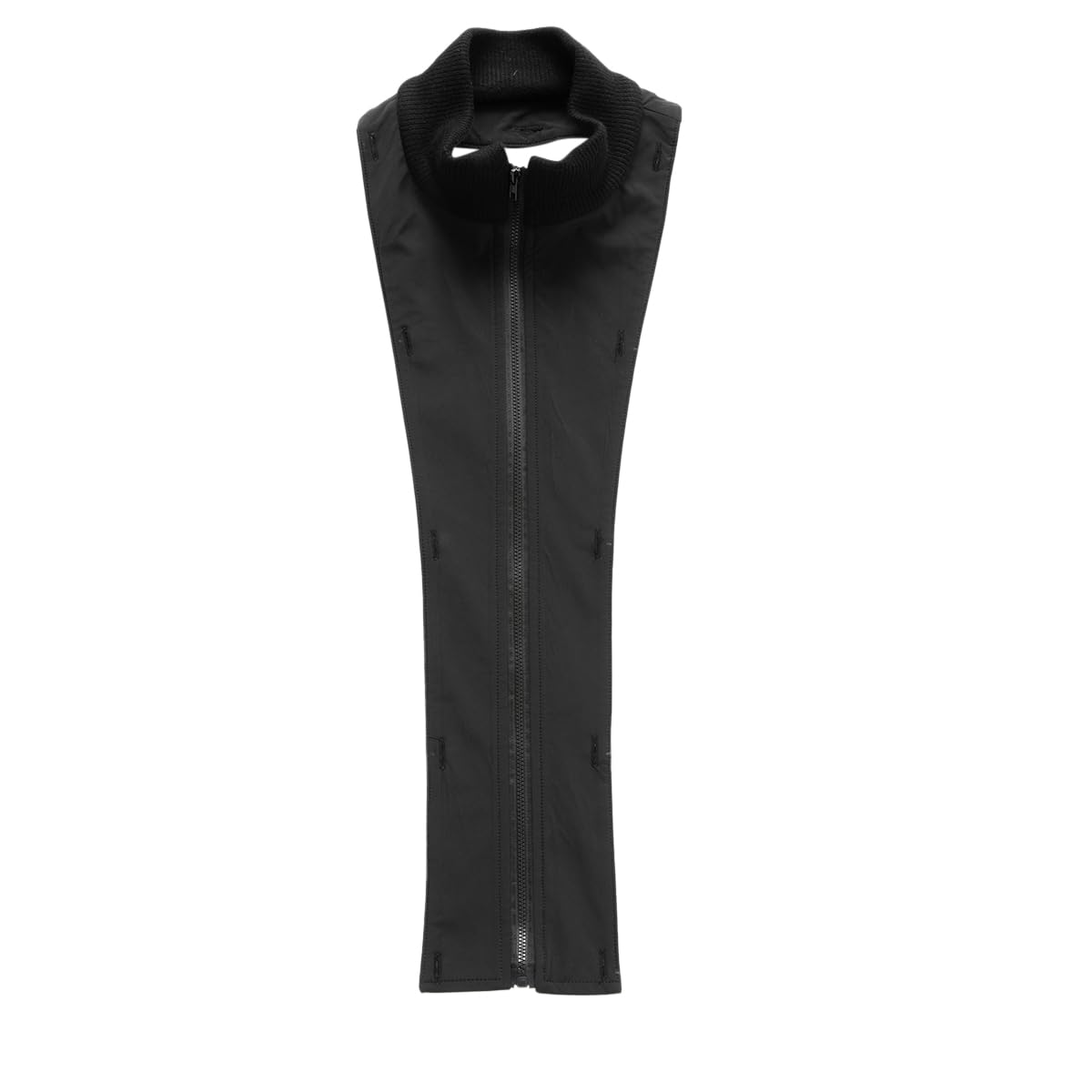 Sliktaa Cappotto di lana da uomo, spesso, lunghezza media, caldo, con protezione antivento rimovibile, colletto interno