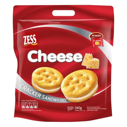 Zess Cheese Sandwich Cracker 340g