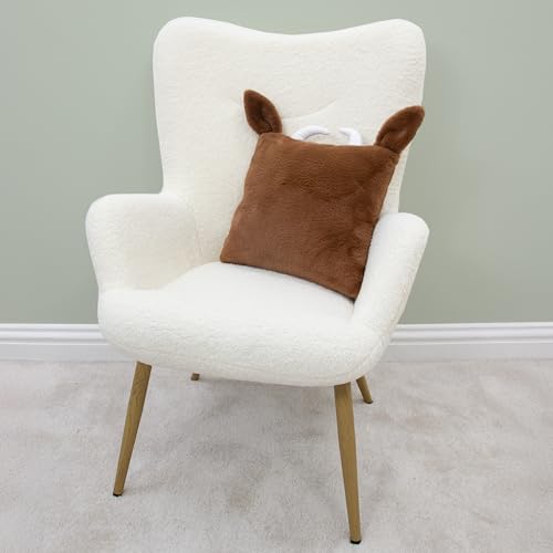 Coussin Gruffalo 35x35 cm avec oreilles 3D pour lit