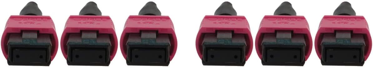 Tripp Lite Multimode Fiber Optic Cable, 50/125 OM4 MTP/MPO (3xF/3xF), 24-Strand, 40/100/400GbE, LSZH Jacket, Magenta, 10 Meters / 32.8 Feet, Lifetime Limited Manufacturer's Warranty (N858B-10M-3X8MG) : Everything Else