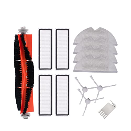 Hepa �t�B���^�[���C���T�C�h�u���V���b�v�N���X Xiaomi Mijia 1C / STYTJ01ZHM Dreame F9 ���{�b�g�|���@�A�N�Z�T���[�ƌ݊������� (Color : Dark Khaki)