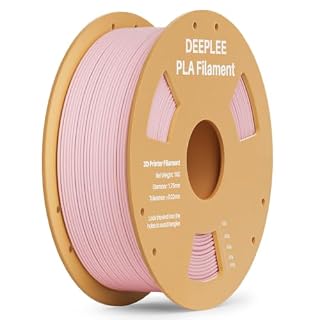 DEEPLEE PLA 1.75mm 高精度・低反り・低臭・ノズル詰防・絡防止・紙スプール 1kg サクラピンク | 安定したフィラメント供給 | 滑らかな押出し性能 | 美しい造形品質 | 模型・フィギュア・DIY作品対応 | FDMプリンター対応