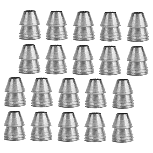 MERRYHAPY Cales Métalliques pour Marteau 20 Pièces Outils de Renforcement Coins Coniques Installation Facile Accessoires de Jardinage