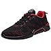 Produktbild AQIN Sportschuhe Laufschuhe Turnschuhe Herren für Männer - Casual Wanderschuhe Fashion rutschfeste Athletic Running - Leicht Atmungsaktiv Bequem, Unisex - Erwachsene (Rot, 40 EU)