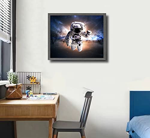 Chenjingling Outer Space Astronaut Decoration Poster ,6-Pack 8 X 10 Inches (Frameless) Suitable For Space Lovers thumb #3