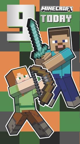 Danilo Minecraft - Tarjeta de cumpleaños para 9 años
