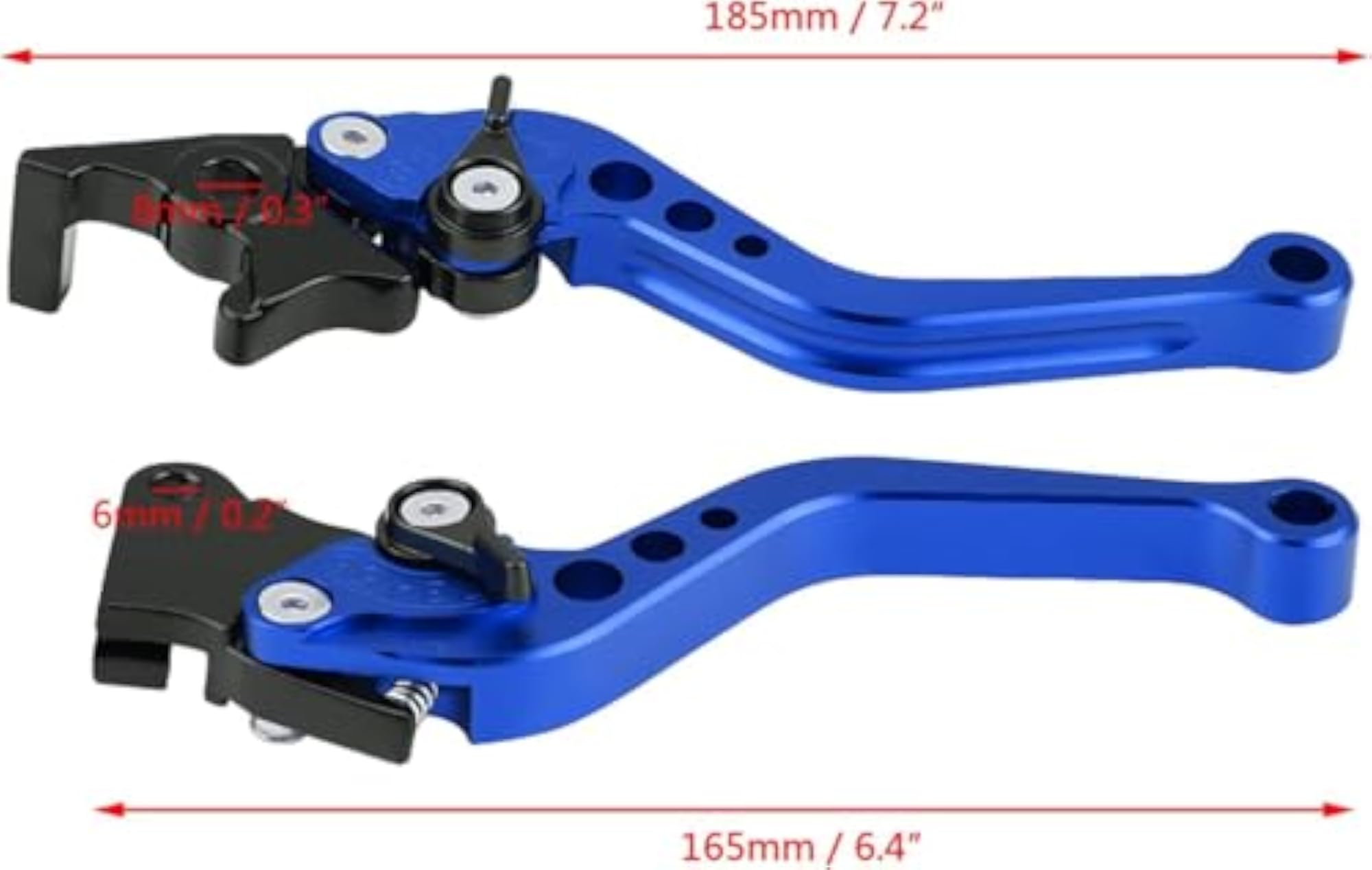 Aluminum Brake & Clutch Lever Set for Yamaha MT15, Adjustable