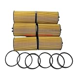 6PCS Oil Filter Compatible With Chevrolet Chevy Aveo Cruze SONIC Trax Orlando Aveo5 Opel Astra