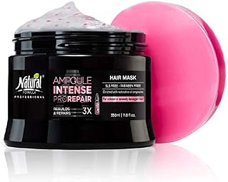 Natural Formula Ampoule Intense Hair Mask With Restoring Oils | Nourish, Strengthen