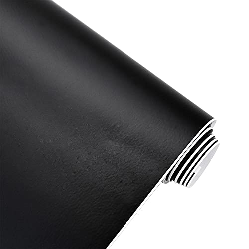 Vinilo Para Coche Pegatinas de automóvil Satinado Matt cepillado lámina negra auto mate mate envolturas de automóviles de película calcomanía de vehículo 10x100cm 30x100cm Vinilos Para Coches(Black Ca