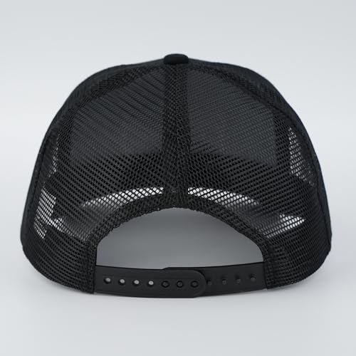 Image of Men's Hat Gifts - Men Cap Gifts for Christmas Father's Day Birthday Trucker Hat Leather Pattern Baseball Cap