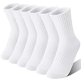 MOGGEI Boys Kids Girls Socks Athletic Basketball Sport School Youth Crew Cotton Breathable Outdoor Socks...